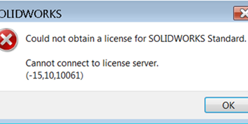 solidworks license server not responding